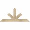 Ekena Millwork Richland Rough Sawn Timber Gable Bracket, Douglas Fir, 48"W x 22"H x 2"D x 4"F, 11/12 Pitch GBW048X22X0204RIC00RDF - alternate 1